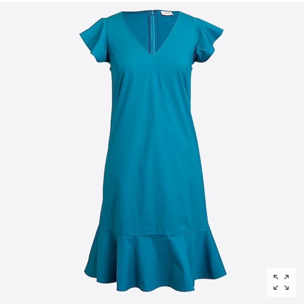 J.Crew Ruffle tank dress - Picture 4 of 4